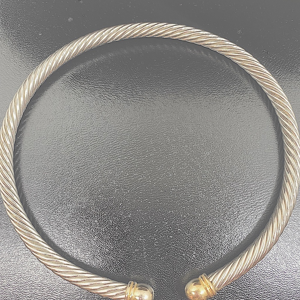 Vintage Chocker Gold/Silver Length 10’ . - Picture 8 of 9
